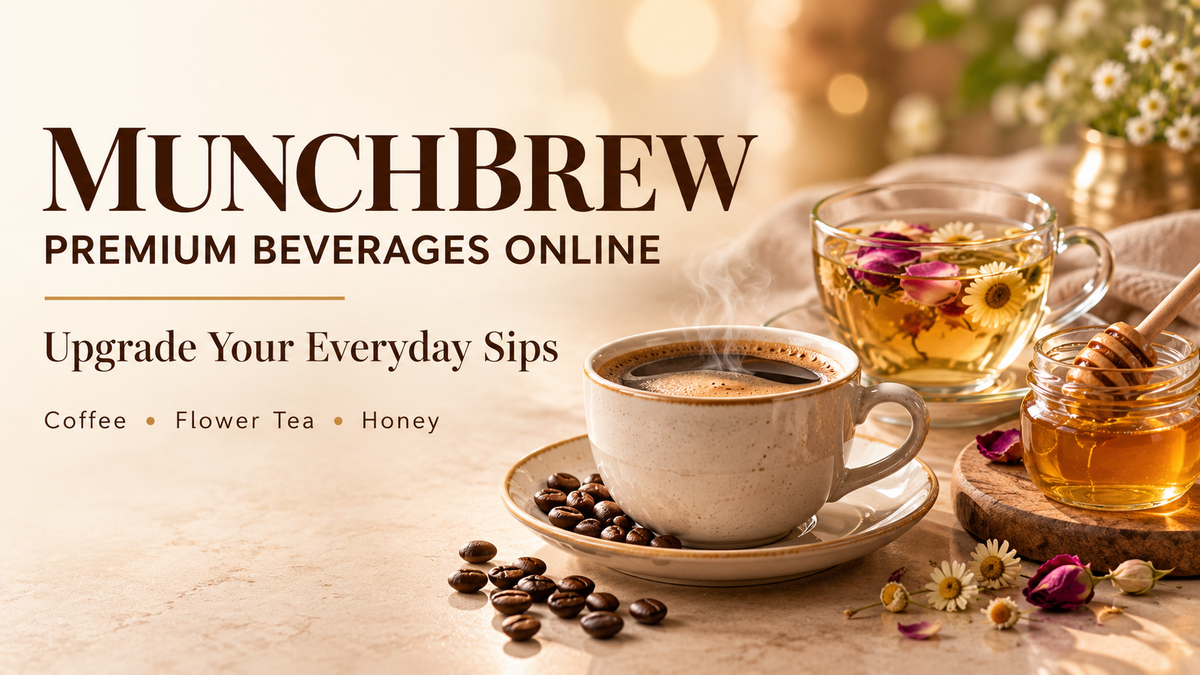 Premium Beverages Online: Upgrade Your Everyday Sips with Munchbrew
