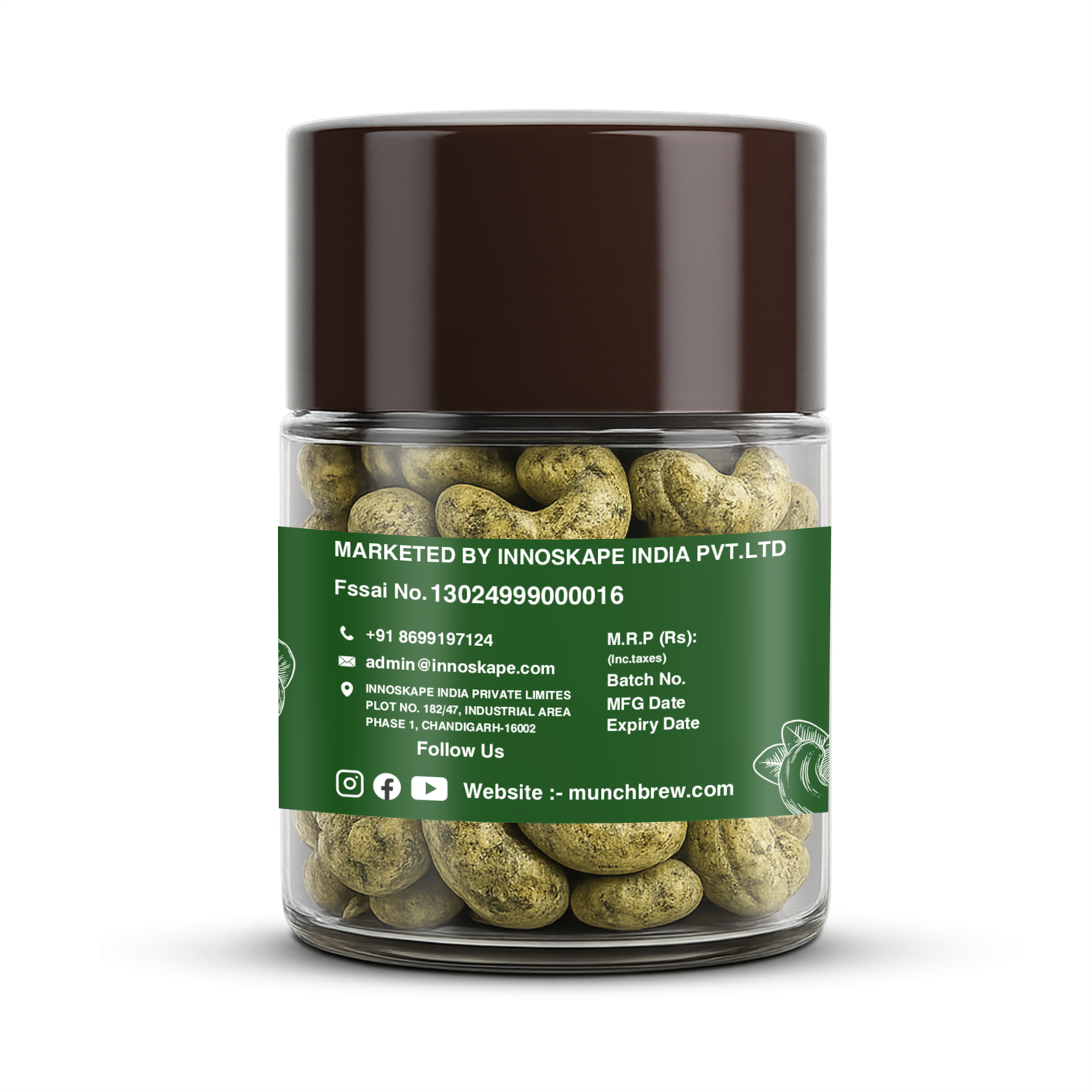 Munchbrew Pudina Cashew