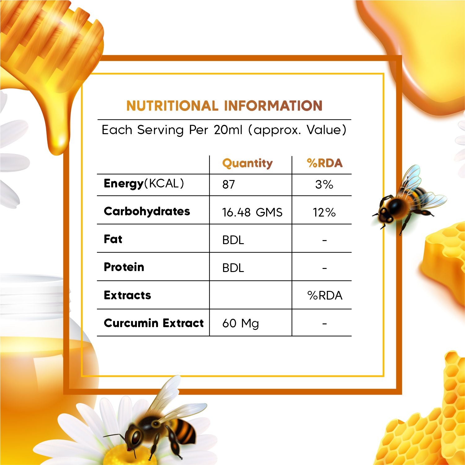 Munchbrew Ginger Turmeric Honey 400g