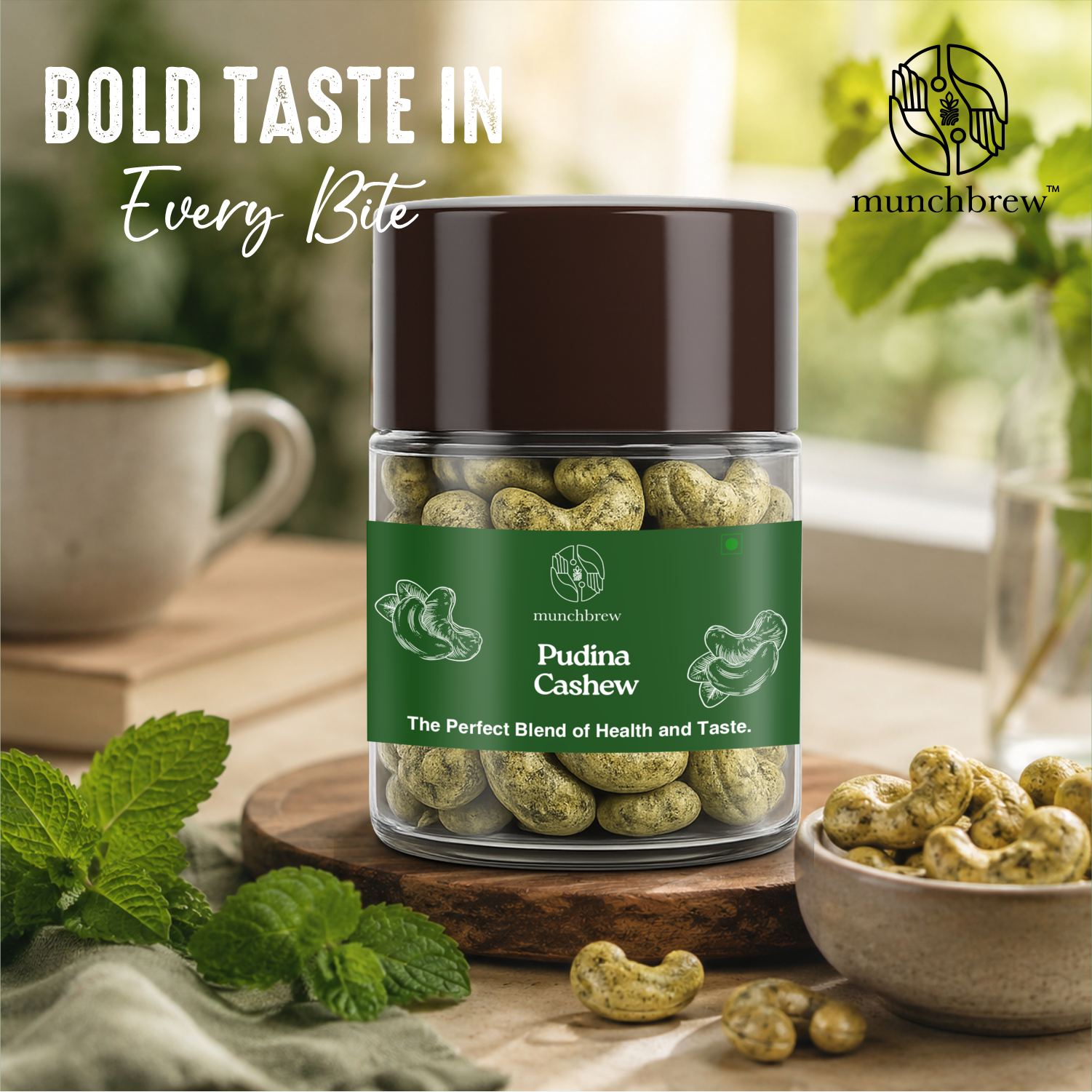 Munchbrew Pudina Cashew