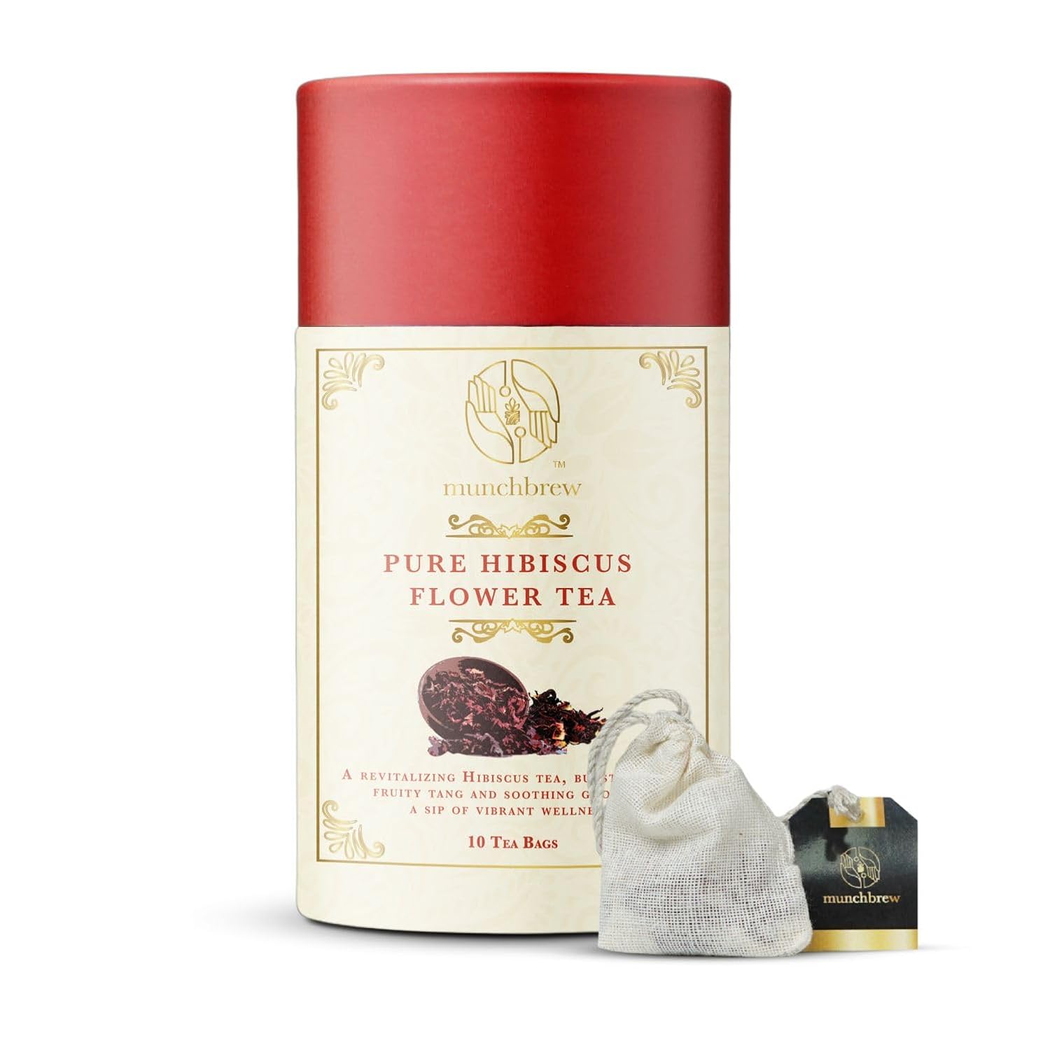 MunchBrew Hibiscus Flower Tea