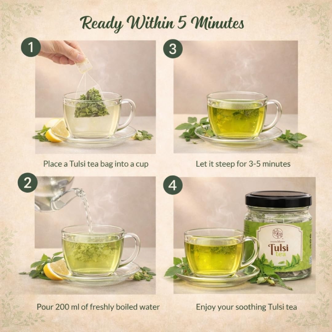 MunchBrew Tulsi Tea
