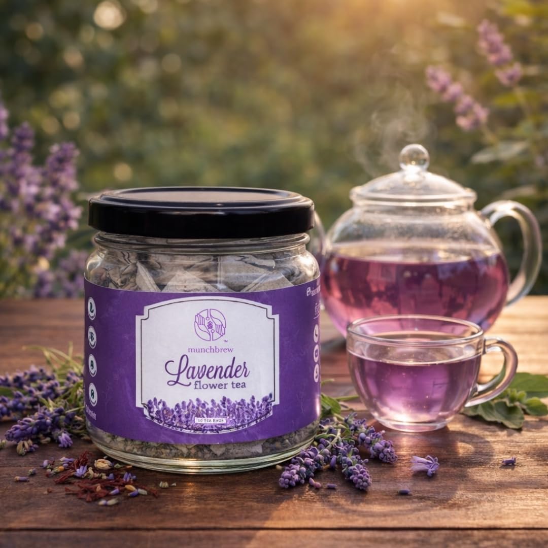 MunchBrew Lavender Flower Tea