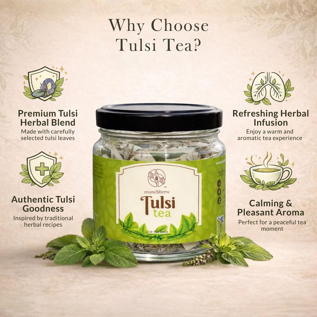 MunchBrew Tulsi Tea