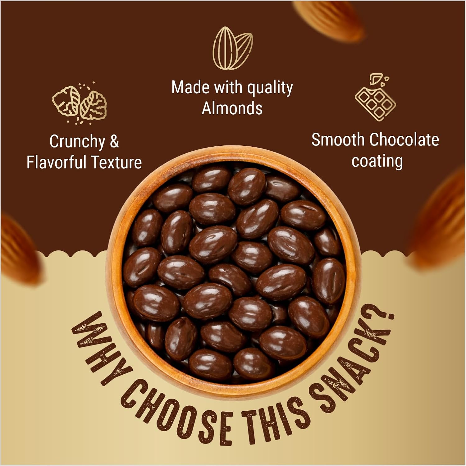 Munchbrew Chocolate Coated Almond