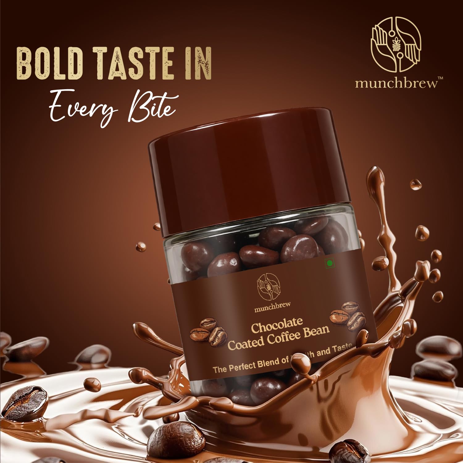 Munchbrew Chocolate Coated Coffee Bean