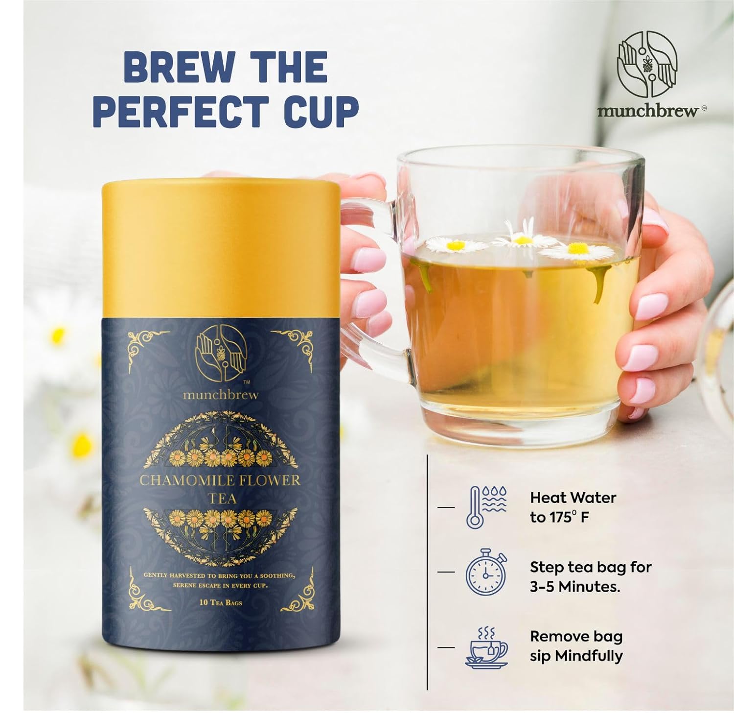 MunchBrew Chamomile Flower Tea