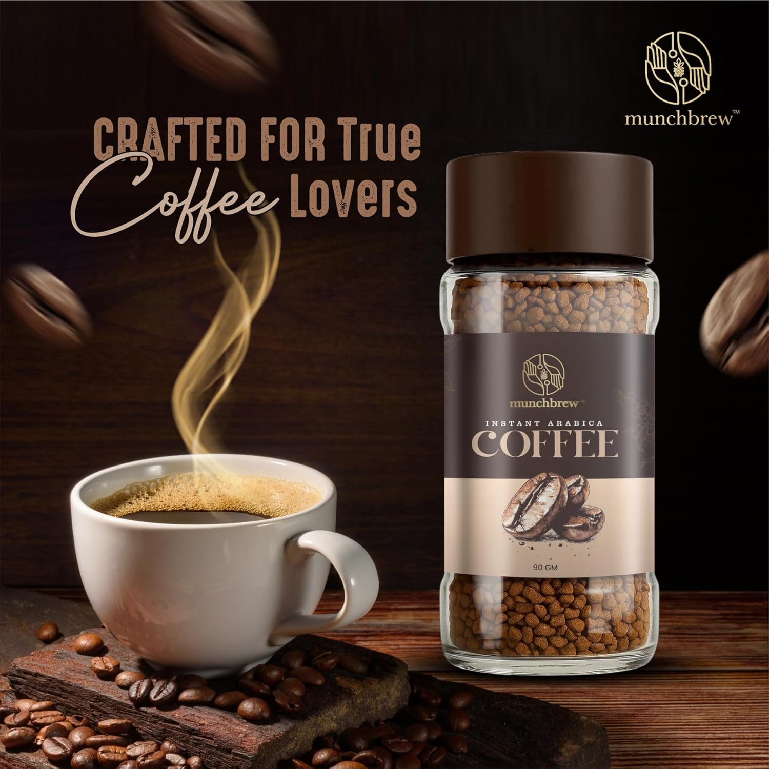 Munchbrew Instant Arabica Coffee 90g