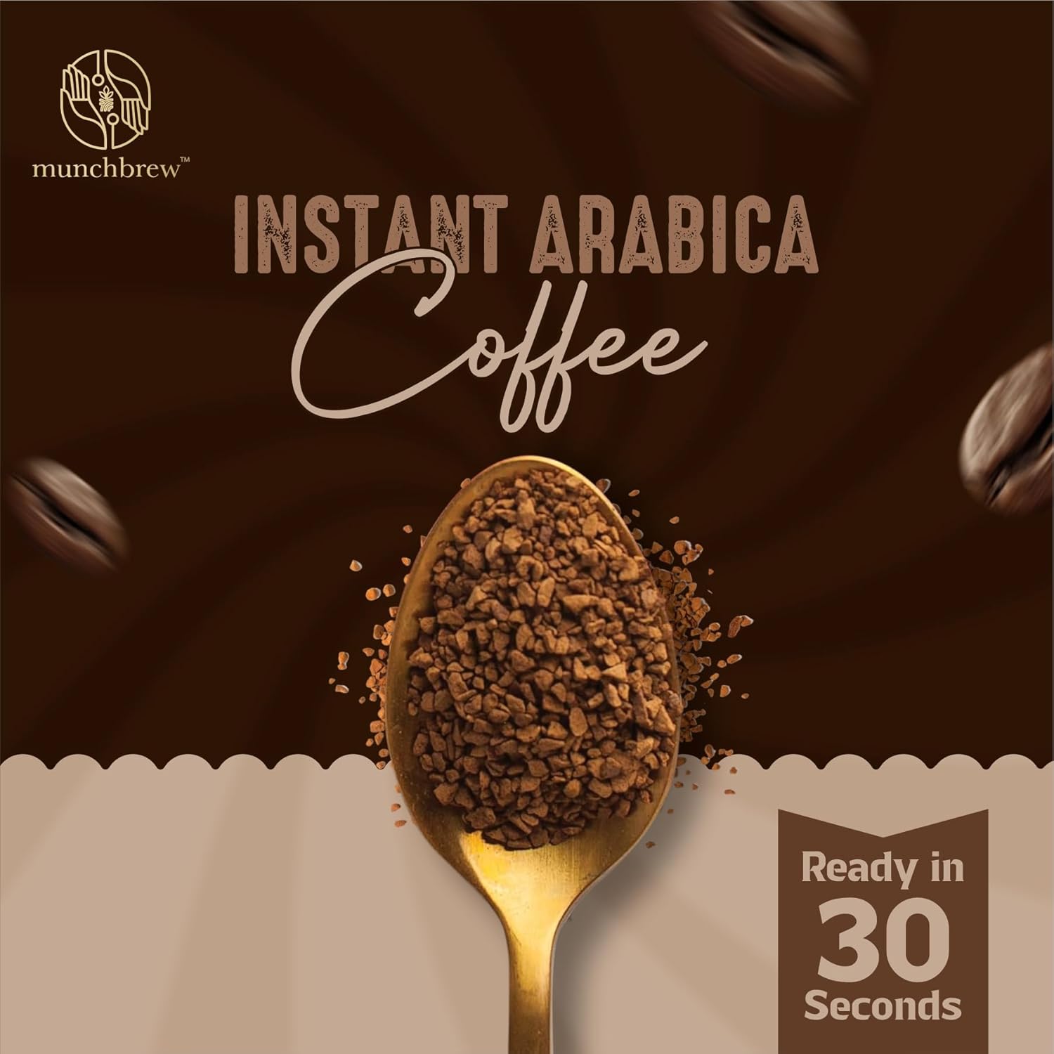 Munchbrew Instant Arabica Coffee 90g