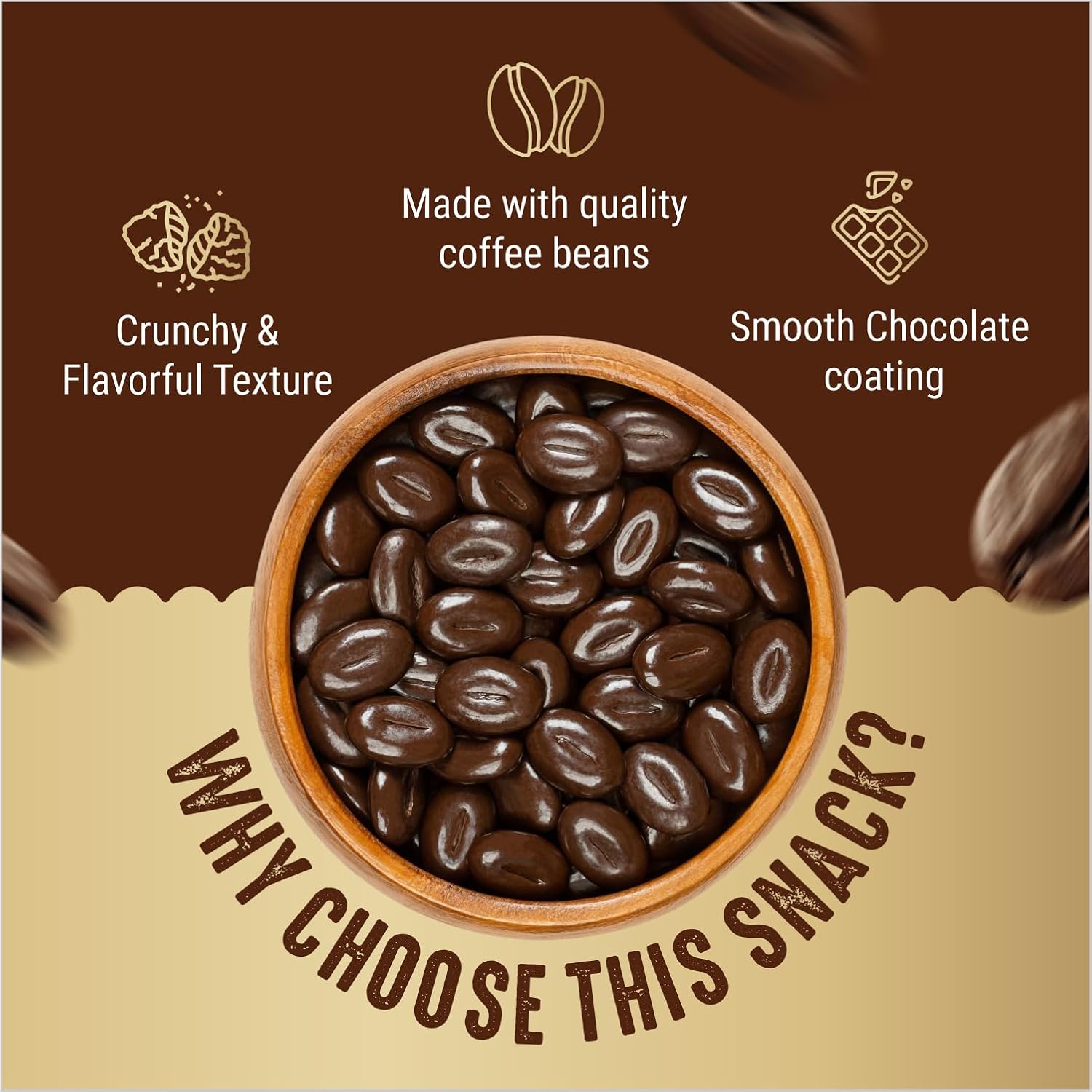 Munchbrew Chocolate Coated Coffee Bean