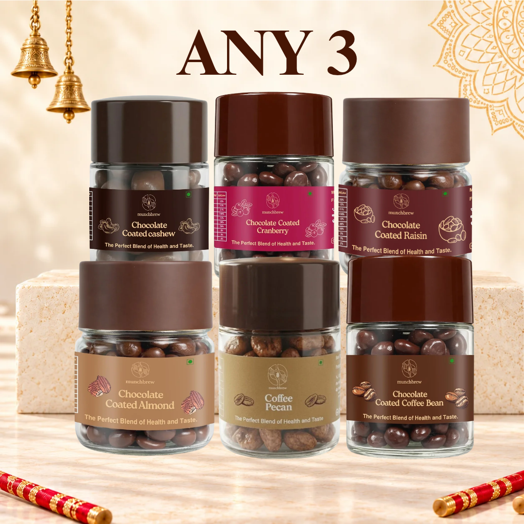 Navratri Choco Nuts Trio – Any 3 at ₹1099