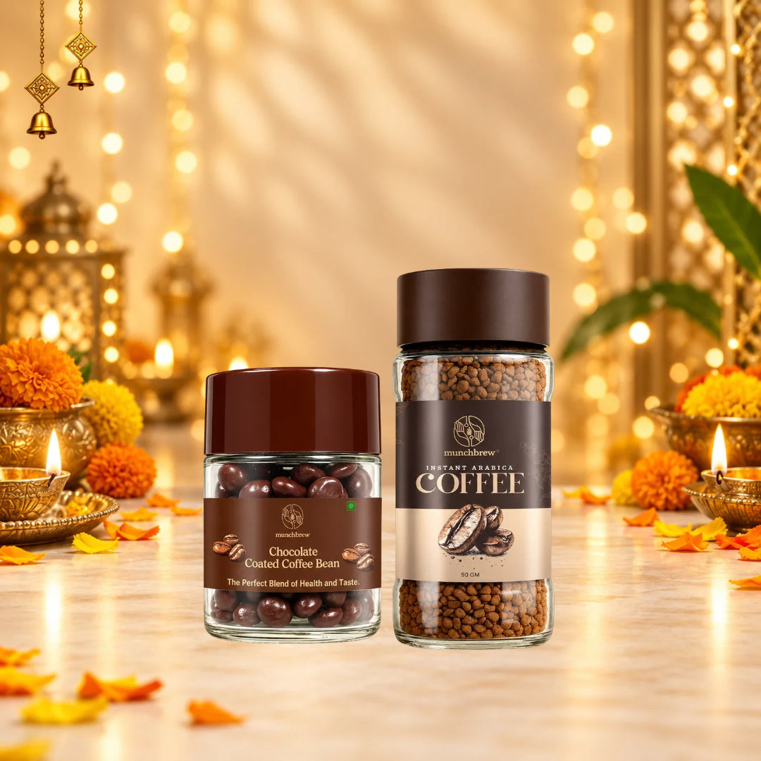 Diwali Coffee Indulgence – Coffee & Choco Beans at ₹1299
