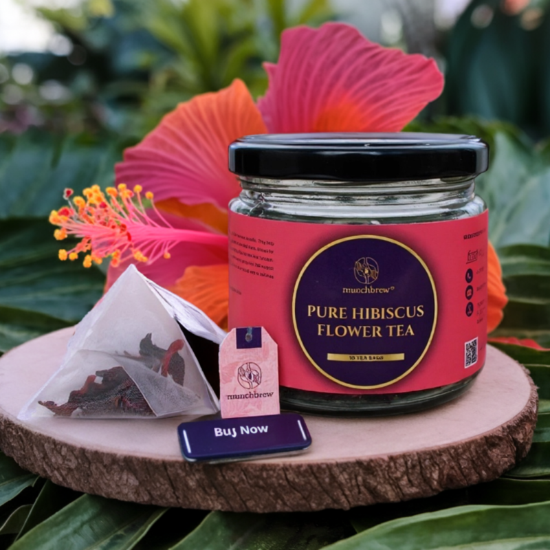 Pure Hibiscus Flower Tea