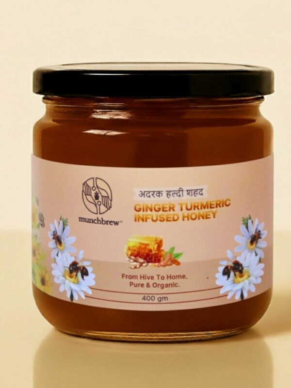 Ginger Turmeric Infused Honey