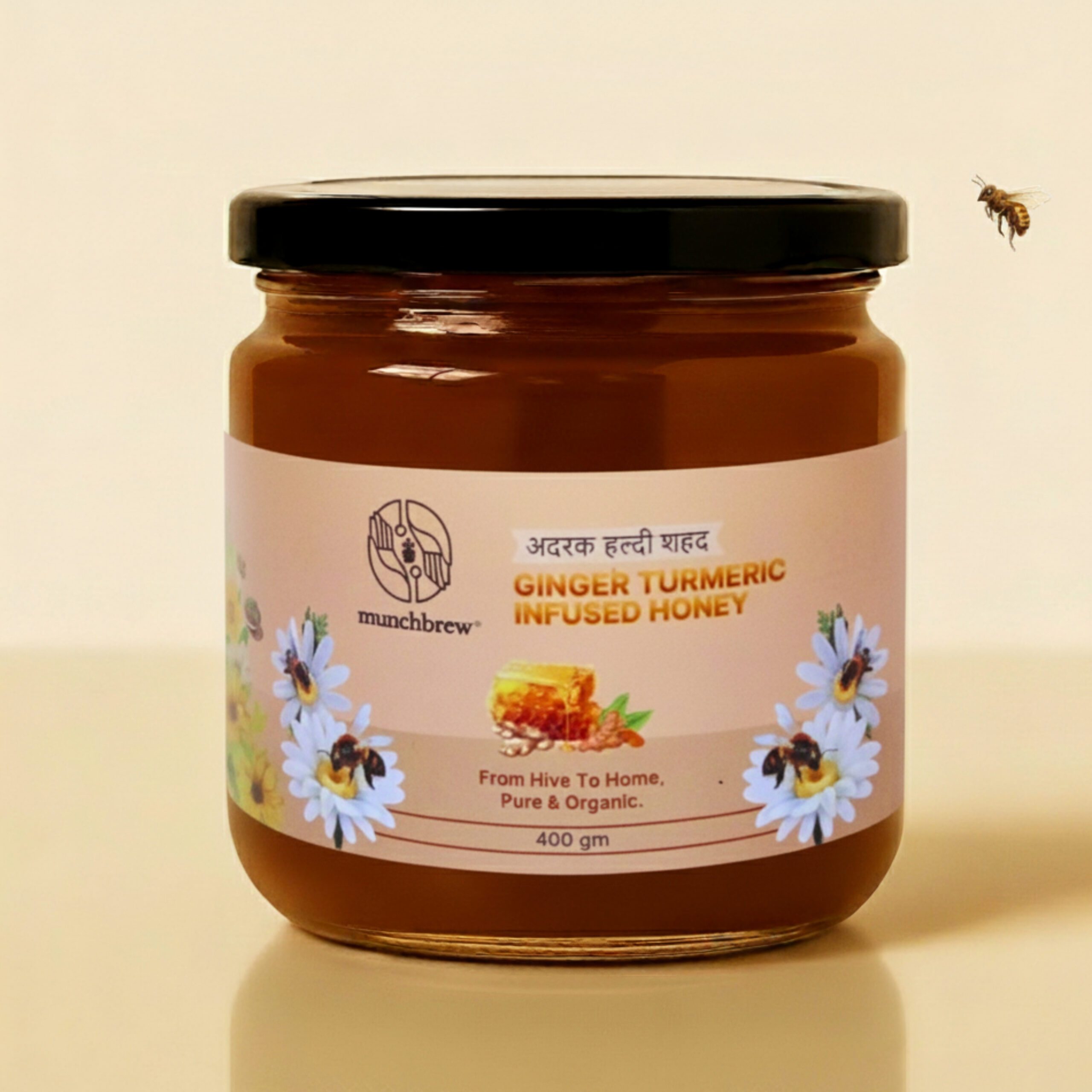 Ginger Turmeric Infused Honey