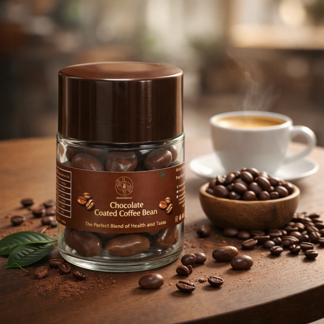 Chocolate Coated Coffee Bean